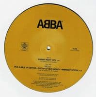 ABBA Summer Night City Vinyl Record 7 Inch Polar 2019 Picture Disc.